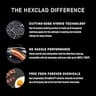 HexClad 12-Inch Hybrid Stainless Steel Nonstick Wok with Stay-Cool Handle