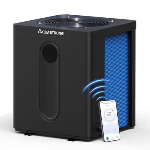 Aquastrong 39,000 BTU Top Discharge Inverter Pool Heat Pump with WiFi