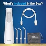 Waterpik Cordless Gem 5100 Rechargeable Portable Water Flosser for Implants