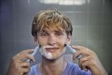 Philips OneBlade First Shave Hybrid Electric Shaver with Micro-Glass Beads