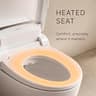 SmartBidet SB-2000 Electric Bidet Toilet Seat with Heated Seat and Air Dryer