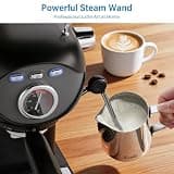 XIXUBX 20-Bar Compact Espresso Machine with PID Temperature Control and Frother