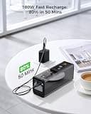 ZOUPW 99.9Wh 27000mAh Portable Laptop Power Bank with 100W AC Outlet