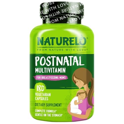 NATURELO Whole Food Postnatal Multivitamin for Breastfeeding Support