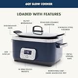 GreenPan Elite 14-in-1 6-Quart PFAS-Free Ceramic Electric Slow Cooker