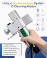 NOUALASER 2000W Continuous Fiber Laser Cleaning Machine with Dual-Axis Wobble