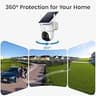 aosu 2K QHD Solar Outdoor Wireless Security 4-Camera Kit with 32GB Local Base Station