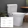 Brondell Swash Ecoseat Non-Electric Warm Water Bidet Toilet Seat System