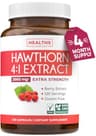 Healths Harmony Super Potent Hawthorn Berry Extract 4:1 2,660mg Capsules