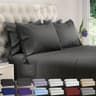 DREAMCARE Brushed Microfiber 6-Piece King Sheet Set with 21-Inch Deep Storage Pockets