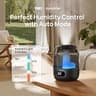 DREO 3-Liter Cool Mist Ultrasonic Humidifier with Essential Oil Tray Support