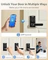 Philips Wi-Fi Smart Door Lock with Fingerprint Sensor and Lever Handle