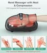 Medcursor Upgraded Hand Massager with Heat, Compression & Cordless Design