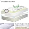 EASELAND Pillow Top Mattress Pad with Breathable Down Alternative Fill
