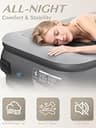JUITOY 18-Inch Twin Air Mattress with Rechargeable Built-In Cordless Pump