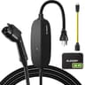 ELEGRP Portable Level 1 & 2 EV Charger, 16A Dual Voltage, IP67, 25-Foot Cable