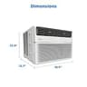 Midea 8,000 BTU Electronic Window Air Conditioner
