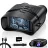 TELUHA 4K Digital Night Vision Goggles with 3-Inch HD Display and 32GB