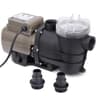 CIPU 0.35 HP Self-Priming Above Ground Pool Pump with Built-in Timer, 2700 GPH Flow