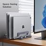 UGREEN 3-Slot Vertical Laptop and Tablet Stand for Devices Up to 17.3 Inches