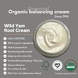 Indian Meadow Herbals USDA Certified Organic Wild Yam Root Cream (2oz)