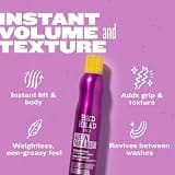 TIGI Bed Head Queen For A Day Volumizing Hair Spray for Blowouts & Fine Hair