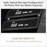 Beelink EQR7 Mini PC Desktop, AMD Ryzen 7 7735HS CPU, 24GB RAM, 1TB NVMe SSD
