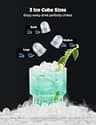 GoveeLife Smart Countertop Bullet Ice Maker with APP Control and AI NoiseGuard