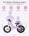 GROWNEER 14-Inch Lightweight Electric Balance Bike with Magnesium Alloy Frame