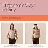 Ergobaby Alta Hip Seat Convertible Baby Carrier with Hands-Free Support
