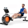 Dripex 16-Level Dual-Rail Magnetic Resistance Rowing Machine 360lb Capacity
