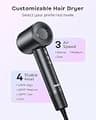 Bopcal 150,000 RPM High-Speed Ionic Hair Dryer with Magnetic Diffuser