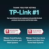 TP-Link Deco XE75 Pro AXE5400 Tri-Band Wi-Fi 6E Mesh System (3-Pack) - 2.5G Port