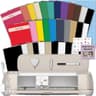 Cricut Maker 4 Beginner Starter Kit with Assorted Vinyl, Iron-On & Basic Tools