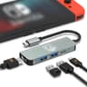 ShineeKee 4-in-1 USB-C Desktop Hub with 4K HDMI Output and 100W Power Delivery