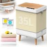 35L Large Foldable Electric Towel Warmer for Home Spa and Outdoor Use