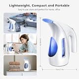 HiLIFE 700W Handheld Garment Steamer with 240ml Water Tank and 9-Foot Cord