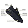 Shoes for Crews Men's Everlight Slip-Resistant Lightweight Work Sneakers