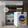 Smad 24-Inch 2.7 Cu. Ft. Compact Ventless Front Load Washer Dryer Combo