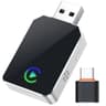 SPIRITIME Quick-Swap Series 2-in-1 Wireless CarPlay & Android Auto Adapter