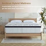 Arcticus 12-Inch Orthopedic Gel Memory Foam Hybrid Mattress, Queen Size