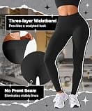BRXL Butt Lifting Workout Lycra Compression Leggings with Tummy Control