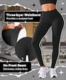 BRXL Butt Lifting Workout Lycra Compression Leggings with Tummy Control