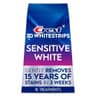Crest 3D Whitestrips Sensitive White Enamel-Safe Teeth Whitening Kit, 18-Day