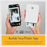 KODAK Dock Plus 4x6 Inch Portable Dye-Sublimation Smartphone Photo Printer