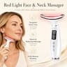 7-Color LED Phototherapy Facial Sculptor with Lifting, Heat, Vibration, and Firming
