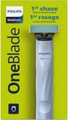 Philips OneBlade First Shave Hybrid Electric Shaver with Micro-Glass Beads