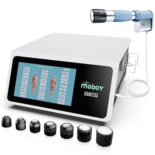MODOY Extracorporeal ESWT Shockwave Therapy Machine with 10.1-Inch Touchscreen