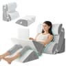 Hansleep 6-Piece Orthopedic Bed Wedge Pillow Set for Post-Surgery Recovery