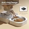 VOLUAS 4L Programmable Timed Automatic Cat Food Dispenser with Voice Record